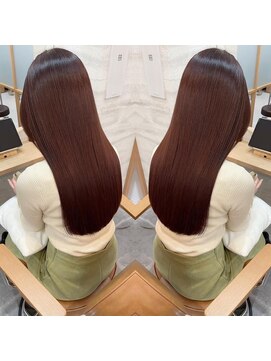 ジーナ 船橋(Zina) 髪質改善*ロングレイヤーグレーベージュ*美髪【Zina船橋】