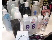 ヘアー ラボ ココ(HAIR LABO COCO)の雰囲気（こだわりのヘアケア商品が多数。）