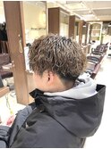 ブリーチパーマ(六反)