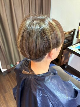 ヘアケアサロン シェーン(hair care salon Schon) 「ビフォーアフターあり」マッシュショート/ハイライト【114】