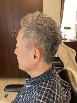 グレイスフルバーバーロンドン 大宮店(Graceful Barber London) 【50代 男性】ロンドンアイロンパーマ(大宮/バーバー)