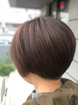 ヘアアートピュア(Hair Art Pure)の写真/大人ショートならヘアアートピュアにおまかせ！扱いやすくてまとまりやすいスタイルに♪