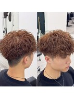 ブライト(BRIGHT)&nbsp;ラウンドマッシュ　ツイストスパイラルパーマ