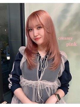 クム(kumu) 韓国へア/レイヤー/顔周り/ボブ/透明感カラー