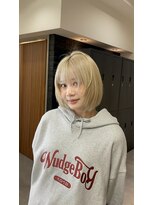 リー 京都西院(Lee)&nbsp;ハイトーン/ケアブリーチ/ダブルカラー/レイヤーカット