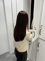 ウル 表参道(HOULe)&nbsp;艶髪ベージュ髪質改善ボブ顔まわりレイヤー20代30代40代[表参道]