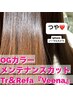 ４月特価●メンテナンスカット+OGカラー（全体）＋Tr＋最新Refa『Veena』