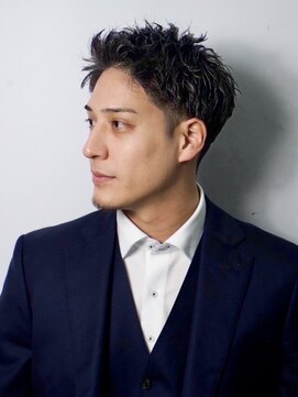 ヒロギンザバーバーショップ 神楽坂店(HIRO GINZA BARBER SHOP) ビジネススパイキーショート