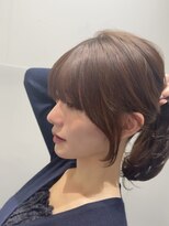 サロウィン 新宿三丁目(SALOWIN) ◎大人可愛い小顔顔周りレイヤー後れ毛カット10代20代30代新宿
