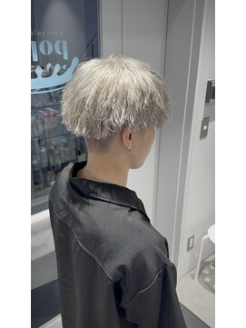 ポプルス(popls) ホワイトミルクティー/ホワイトカラー/ホワイトベージュ