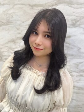 ロンド フィーユ(Lond fille) 巻き髪も楽しめる柔らか柔らか縮毛☆担当平川