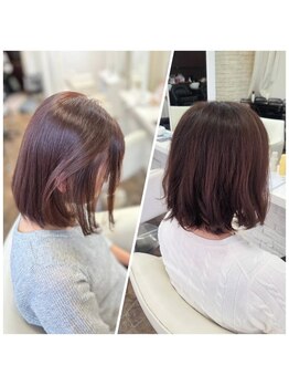 ウィズヘアー 東原店(Wiz hair)の写真/【白髪染め専門店ではできない!】頭皮トラブル/痒みを抑える/老化促進細胞を除去◎白髪染めの概念が覆る♪
