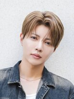 オーシャントーキョー 心斎橋(OCEAN TOKYO WEST)&nbsp;センターパートメンズショートダウンパーマ韓国