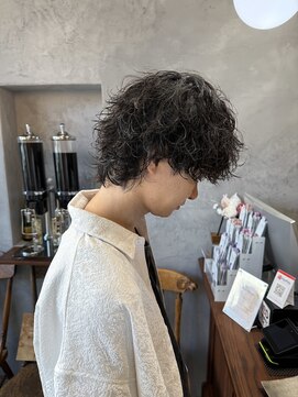 ロンドカスティーヨ 四日市(Lond castillo) 【萩原】波巻きスパイラルパーマ/メンズパーマ/マッシュウルフ