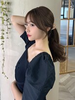 マインバイアフロートギンザ(MYNE by AFLOAT GINZA)&nbsp;レイヤーカット/顔まわりカット/後れ毛/ハッシュカット/銀座