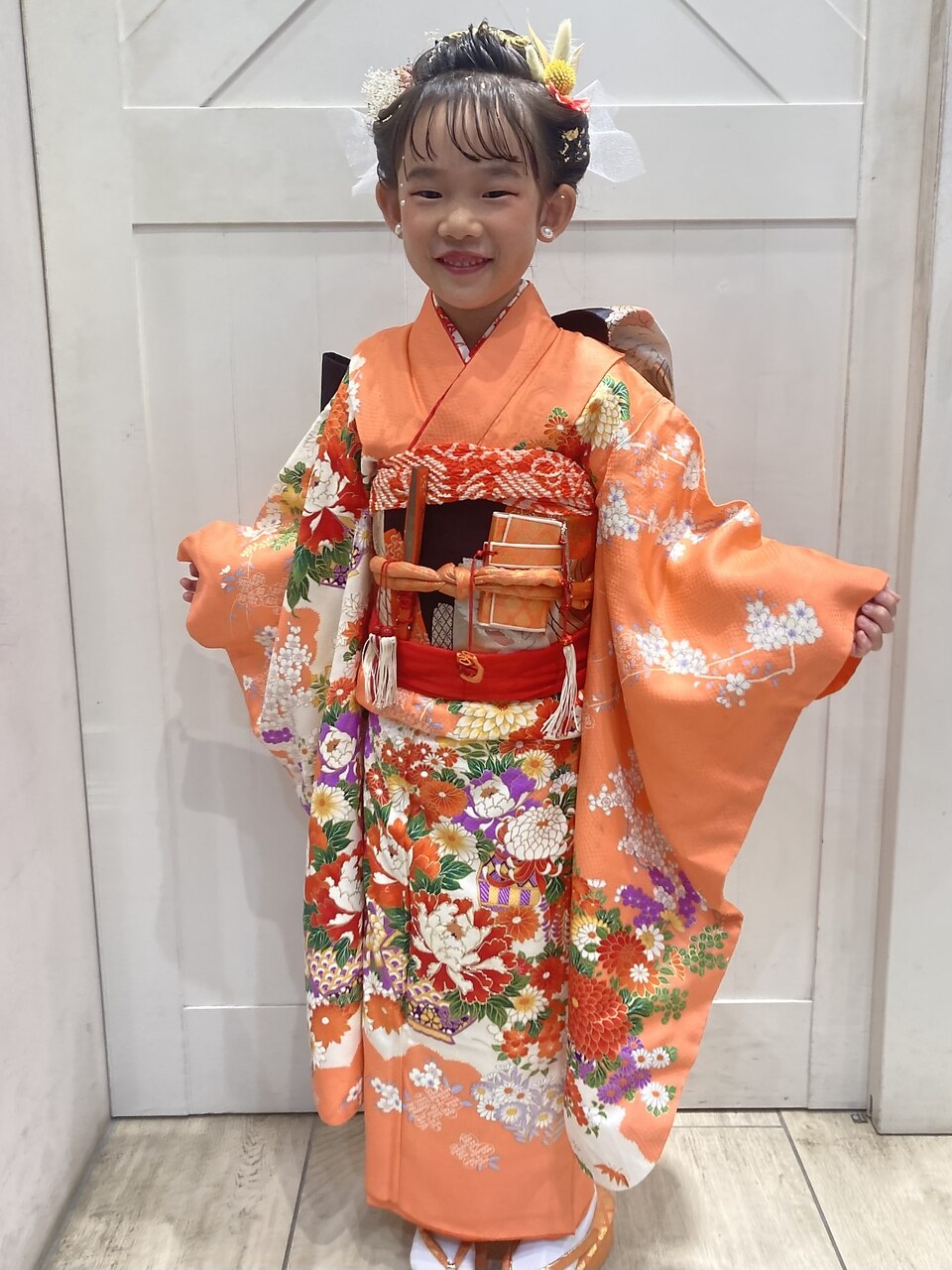 横浜七五三着付け／日本髪7歳子供髪型ヘアアレンジaya：L263545751