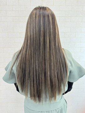 ガーデン 西川田店(garden) 宇都宮顔周りレイヤーカットダブルカラー髪質改善トリートメント