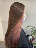 インナーカラー☆ピンク