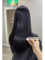 カラークチュール(Color Couture)&nbsp;暗めカラー/ラベンダーブラック/髪質改善/艶髪