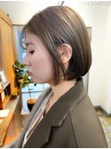 耳かけボブ/まとまり重視ボブ/超音波トリートメント