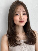 アグノス 青山(Agnos)&nbsp;美髪前髪ミディアムレイヤーカット結べるボブ20代30代40代◎