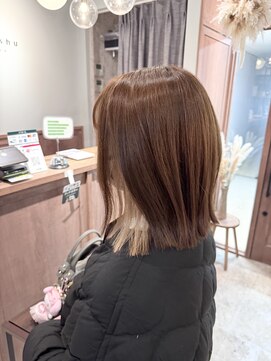 マーシュアトレ(marshu atre) ★パツンボブ×インナーカラー★