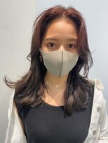 リコヘアー(LiCO HAIR)&nbsp;那覇/イメチェン/ピンクベージュ/アンブレラカラー/前髪