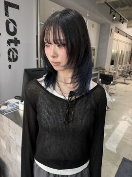 ロテサカエ(Lote.Sakae) 着物ヘア/大人ガーリー/ダークアッシュ/似合わせカット