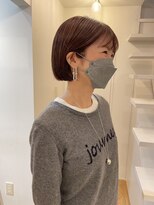 オルネ 代官山(OLUNE)&nbsp;ボブ/ミニボブ/コンパクトボブ/ピンクベージュ/代官山/恵比寿