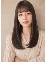 アン 流山おおたかの森コトエ店(un) ◆小顔ゆるふわミディアム【ミルクブラウン/ダークパープル】