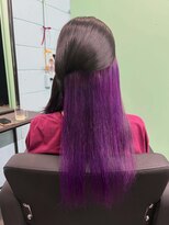 ワッツアップ 下北沢(What's up) インナーカラー ビビッドパープル
