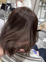 アッドバイケンジ(Add.. by KENJE)&nbsp;透明感マロンブラウン×レイヤーボブ【戸塚/透明感カラー】