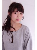 簡単大人ポニーテール