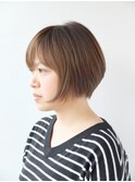 【ANTENNA 】奥行きショートボブ×ツヤカラー