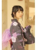 ゆかたアレンジスタイル