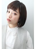 スタイリングが苦手な方に♪大人かわいいボブ
