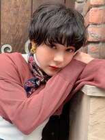 外国人風ラフパーマ☆マッシュショート