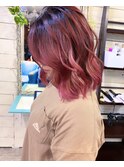 TAL'KE/バレイヤージュ×ローズピンク_543
