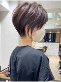 絶壁解消・ひし形・くびれ・大人ショートボブ・30代40代【猪狩】