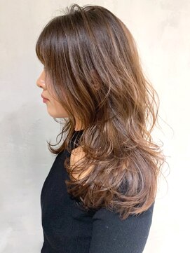 アイティー バイ アルバム 中野店(IT by ALBUM) チョコレートカラー_カーキグレージュマッシュショート_ba310021