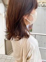 オーシャン(Ocean)&nbsp;［OCEAN Hair&Life 水田成美］ナチュラル外ハネレイヤースタイル