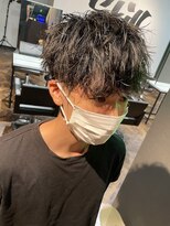 スキル(SKILL)&nbsp;無造作ミックスパーマ マッシュ