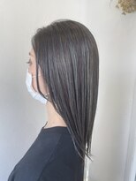 ヘアーリビングリコ 新潟笹口店(hair living Liko) smoky gray highlight