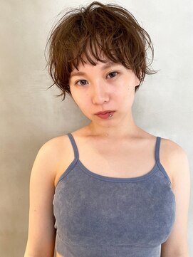 ケシキ 佐賀(keshiki) ふんわりマッシュショート【似合わせカット】