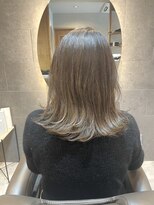 ロエ 平尾山荘(loe)&nbsp;【脱白髪染めハイライト】×大人のまろやかグレージュ