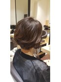 ナチュラルショートボブ