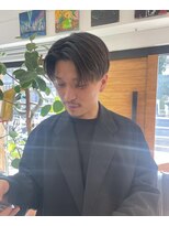 ツネ ヘアアンドヘッドスパ(TsuNE hair&head spa) 刈り上げセンターパート
