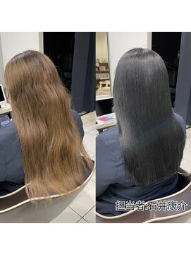 IJK 表参道 【髪質改善縮毛矯正+treatment税込¥16500】髪質改善縮毛矯正