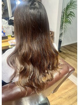 ヘアセッション(hair Session) コテ巻き風 デジタルパーマ