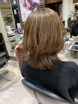 ユニックス UNIX 蕨店 《30代.40代》くびれレイヤースタイル